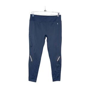 DANSKIN NOW Gray Lined Leggings with Key Pocket M